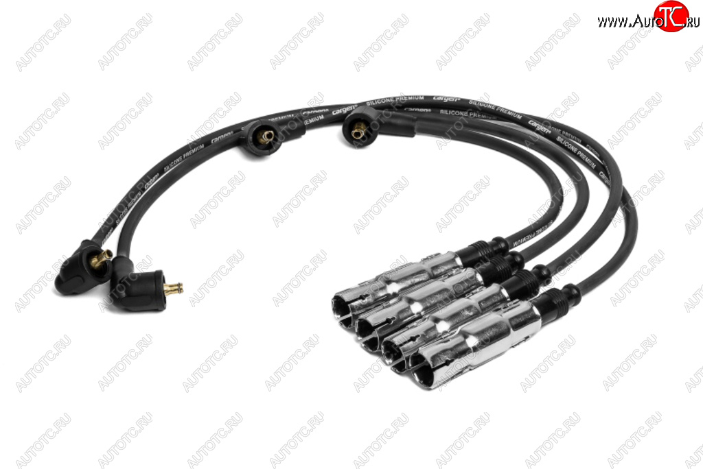 1 749 р. Провод высоковольтный VW Jetta (01-06),Polo (00-05) AUDI A2 (00-05) комплект CARGEN CARGEN ax127  с доставкой в г. Керчь