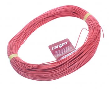 1 669 р. Провод монтажный ПВАМ 100м (сечение 0.5 кв.мм) красный CARGEN CARGEN ax3561001  с доставкой в г. Керчь. Увеличить фотографию 1
