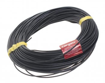 5 999 р. Провод монтажный ПВАМ 100м (сечение 2.5 кв.мм) черный CARGEN CARGEN ax3581002  с доставкой в г. Керчь. Увеличить фотографию 1