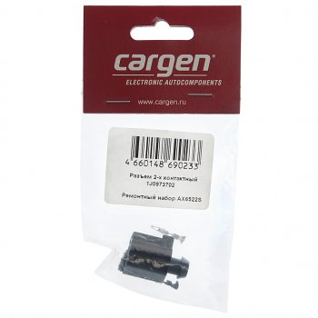 132 р. Разъем VW AUDI 2-х контактный CARGEN CARGEN ax6522s  с доставкой в г. Керчь. Увеличить фотографию 3