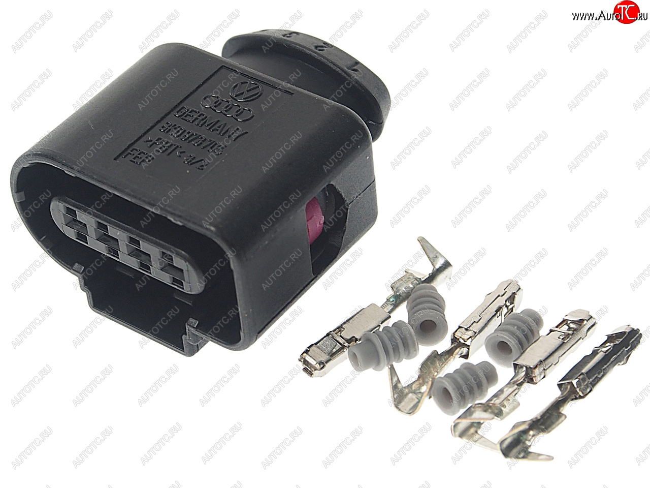 659 р. Разъем VW AUDI SEAT SKODA электрический 4-х контактный датчика давления CARGEN CARGEN ax6664s  с доставкой в г. Керчь