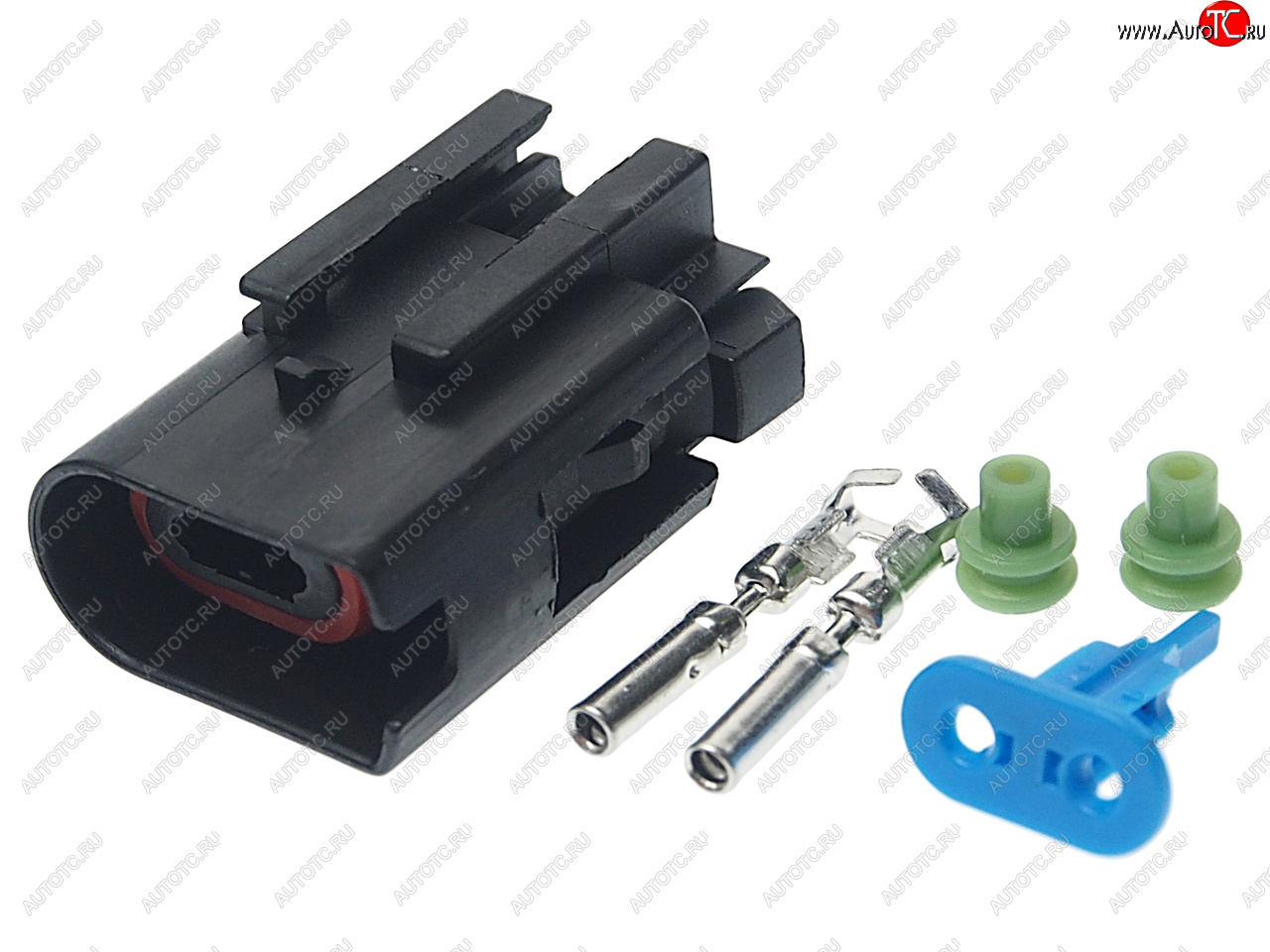 287 р. Разъем FORD 2-х контактный датчика износа тормозных колодок CARGEN CARGEN ax8532s  с доставкой в г. Керчь