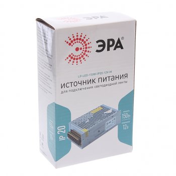 1 999 р. Блок питания светодиодной ленты 12V 150W IP20 ЭРА ЭРА б0044742  с доставкой в г. Керчь. Увеличить фотографию 3