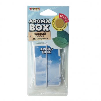 152 р. Ароматизатор подвесной картон высококапиллярный (чистый озон) Aroma Box FOUETTE FOUETTE b-15  с доставкой в г. Керчь. Увеличить фотографию 1