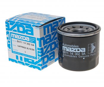Фильтр масляный MAZDA 323 (89-94),3 (03-09) OE MAZDA b6y1-14-302-9a