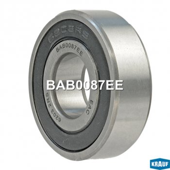 148 р. Подшипник генератора MITSUBISHI MAZDA TOYOTA (17x40x12мм) шариковый KRAUF KRAUF bab0087ee  с доставкой в г. Керчь. Увеличить фотографию 2