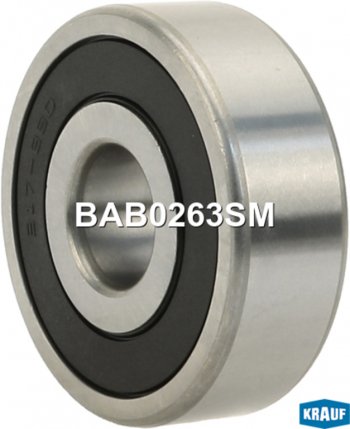 589 р. Подшипник генератора MERCEDES S (W220) передний (17x52x17мм) KRAUF KRAUF bab0263sm  с доставкой в г. Керчь. Увеличить фотографию 2