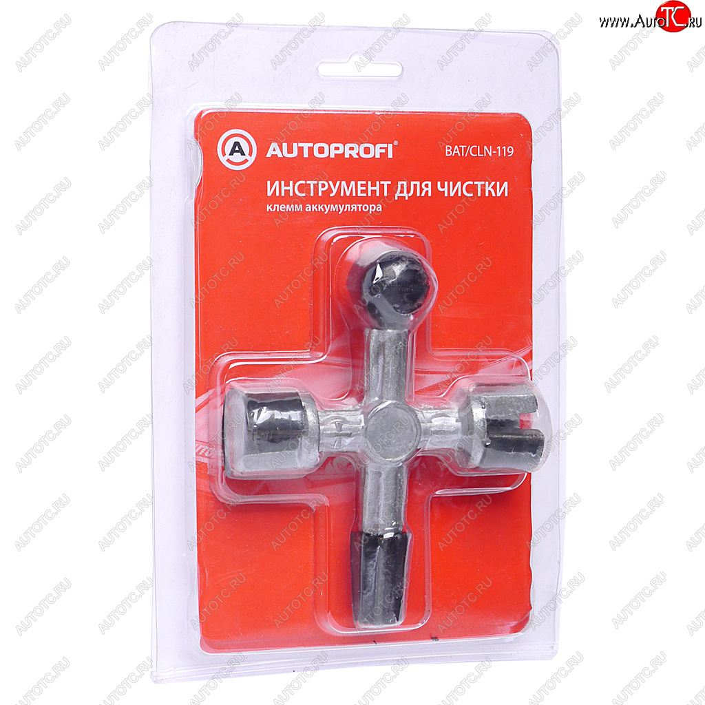 699 р. Щетка для очистки клемм АКБ AUTOPROFI AUTOPROFI batcln-119  с доставкой в г. Керчь