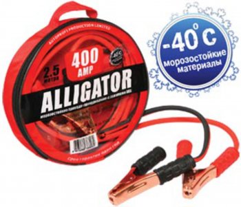 1 479 р. Провода для прикуривания 400А 2.5м ALLIGATOR ALLIGATOR bc-400  с доставкой в г. Керчь. Увеличить фотографию 1