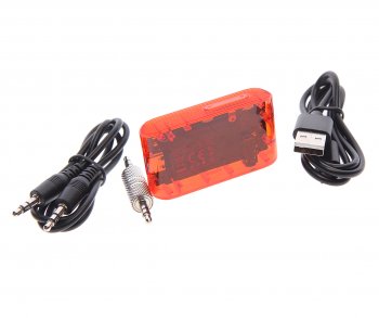 1 089 р. Адаптер Bluetooth автомобильный BOROFONE BOROFONE bc46 vitality orange  с доставкой в г. Керчь. Увеличить фотографию 2