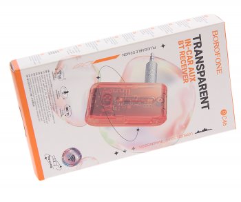1 089 р. Адаптер Bluetooth автомобильный BOROFONE BOROFONE bc46 vitality orange  с доставкой в г. Керчь. Увеличить фотографию 3