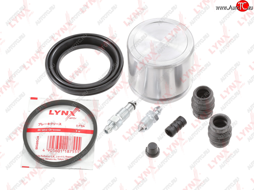 949 р. Ремкомплект суппорта NISSAN Almera (N16E),Primera (P11) переднего LYNX LYNX bc6393  с доставкой в г. Керчь