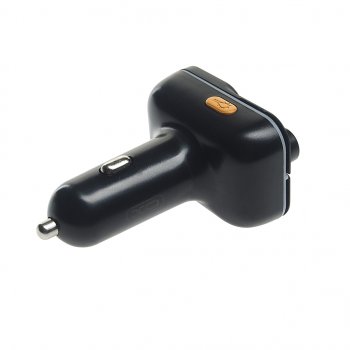 1 499 р. Устройство зарядное в прикуриватель с трансмиттером (bluetooth,hands free) черное XO XO bcc09 black  с доставкой в г. Керчь. Увеличить фотографию 3