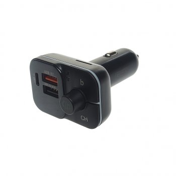 Устройство зарядное в прикуриватель с трансмиттером (bluetooth,hands free) черное XO XO bcc09 black