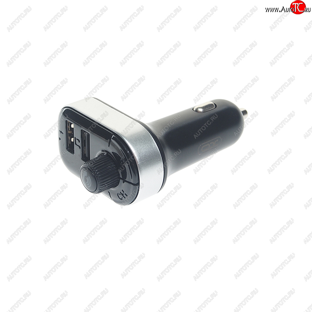969 р. Устройство зарядное в прикуриватель с трансмиттером (bluetooth,hands free) черное XO XO bcc10 black  с доставкой в г. Керчь