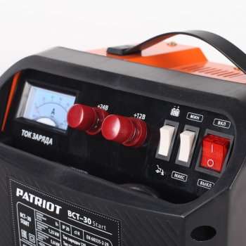 11 999 р. Устройство пуско-зарядное 12-24V40-430Ач200А PATRIOT PATRIOT bct-30 star  с доставкой в г. Керчь. Увеличить фотографию 2