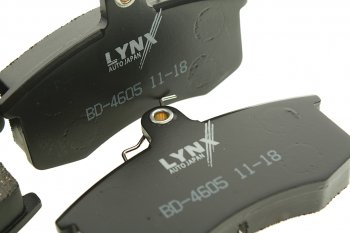879 р. Колодки тормозные передние (4шт.) LYNX Лада 2108 (1984-2003)  с доставкой в г. Керчь. Увеличить фотографию 2