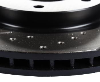 13 399 р. Диск тормозной NISSAN Juke (10-),Qashqai (06-),X-Trail (07-) передний перфорированный комплект TAYGA TAYGA bdf018  с доставкой в г. Керчь. Увеличить фотографию 3