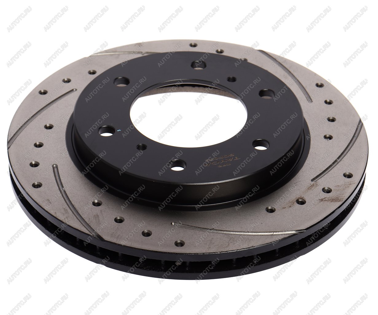12 549 р. Диск тормозной MITSUBISHI Pajero (00-) передний перфорированный комплект TAYGA TAYGA bdf032  с доставкой в г. Керчь
