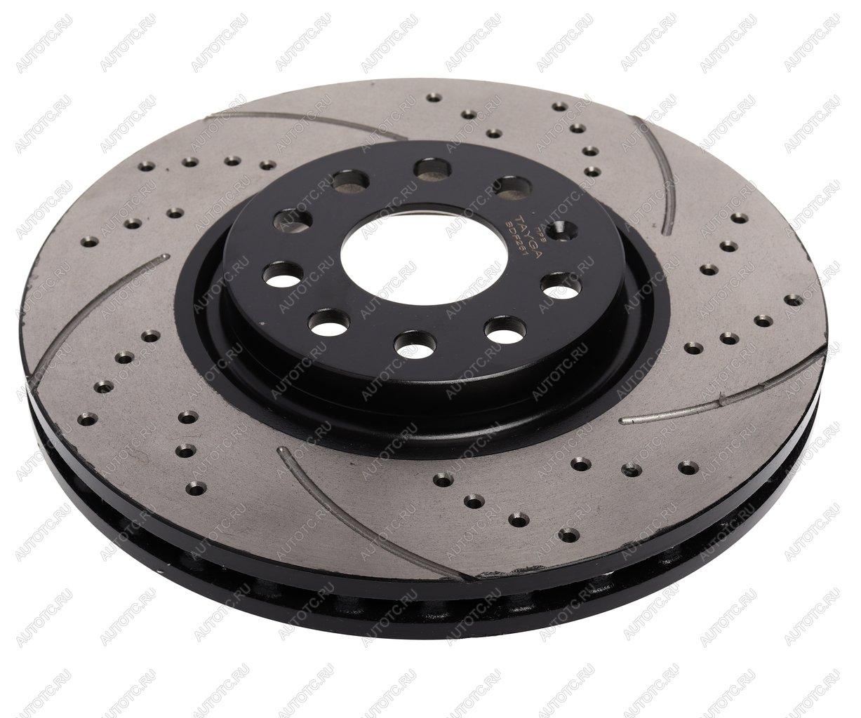 14 599 р. Диск тормозной VW Sharan (10-) SKODA Kodiaq (16-) передний перфорированный комплект TAYGA TAYGA bdf261  с доставкой в г. Керчь