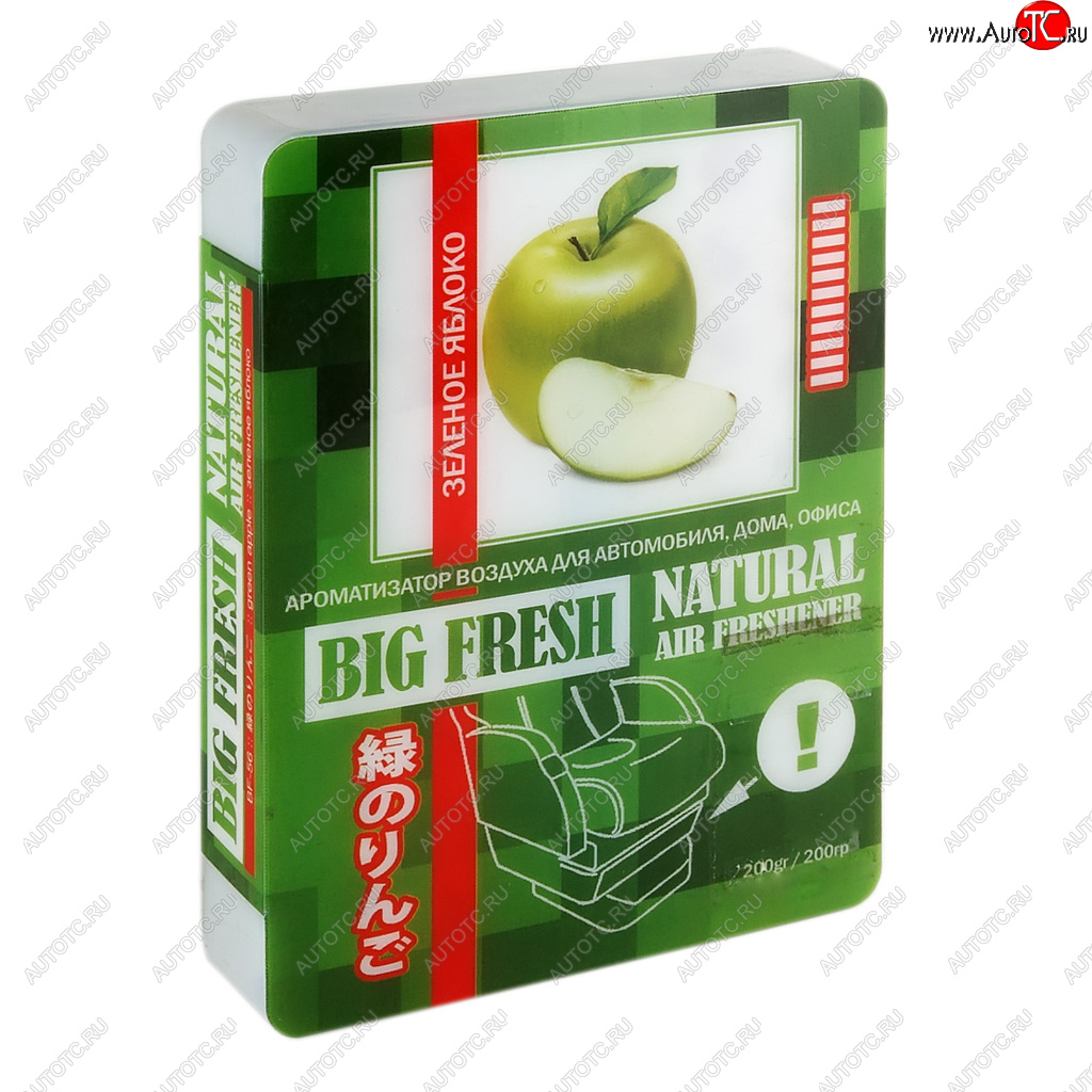 619 р. Ароматизатор под сиденье гелевый (яблоко зеленое) Big Fresh FKVJP FKVJP bf-56 FKVJP bf-56  с доставкой в г. Керчь