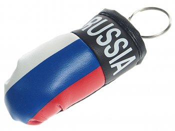 128 р. Брелок Перчатка Россия 4х8см MASHINOKOM MASHINOKOM bgm 025  с доставкой в г. Керчь. Увеличить фотографию 1