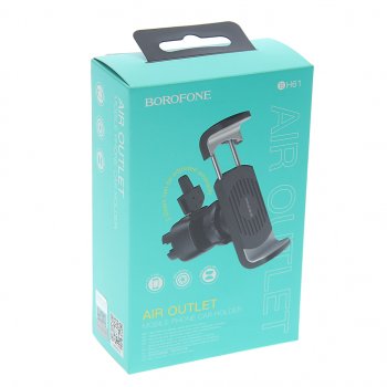 299 р. Держатель телефона на дефлектор BOROFONE BOROFONE bh61 black gray  с доставкой в г. Керчь. Увеличить фотографию 3
