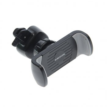 299 р. Держатель телефона на дефлектор BOROFONE BOROFONE bh61 black gray  с доставкой в г. Керчь. Увеличить фотографию 1