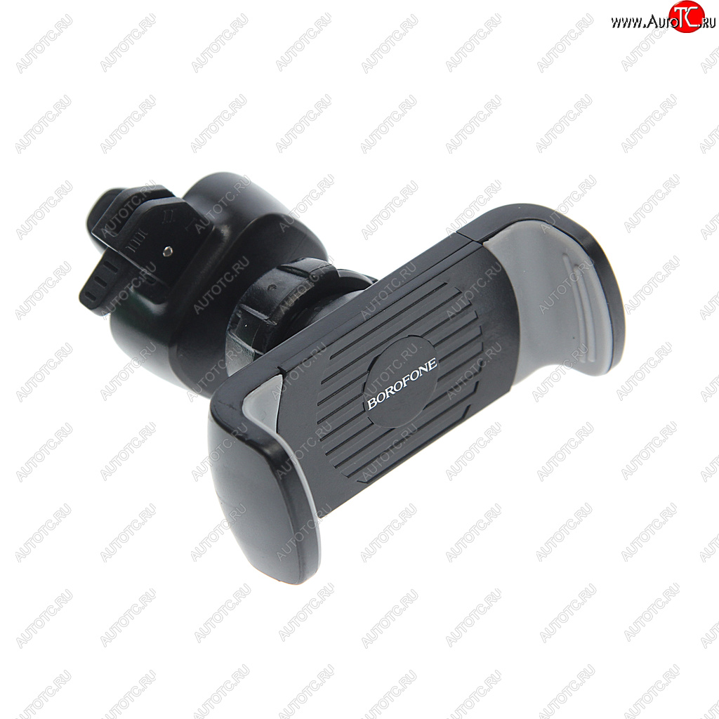 299 р. Держатель телефона на дефлектор BOROFONE BOROFONE bh61 black gray  с доставкой в г. Керчь