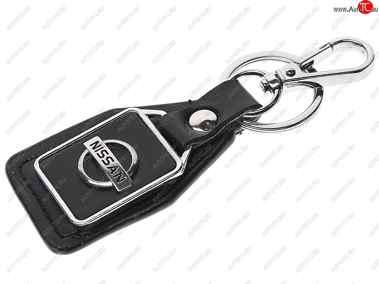 187 р. Брелок NISSAN металл, кожа MASHINOKOM MASHINOKOM bkn 002  с доставкой в г. Керчь
