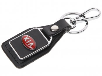191 р. Брелок  KIA черный, металл, кожа MASHINOKOM MASHINOKOM bkn 019  с доставкой в г. Керчь. Увеличить фотографию 1