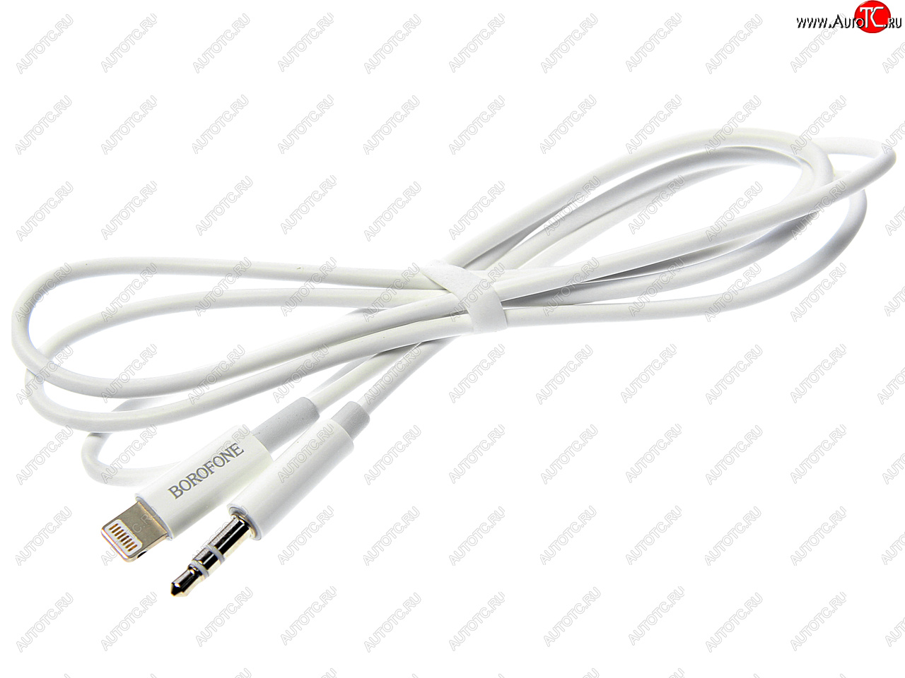 479 р. Переходник iPhone (5-) на jack 3.5 белый BOROFONE BOROFONE bl9 white  с доставкой в г. Керчь