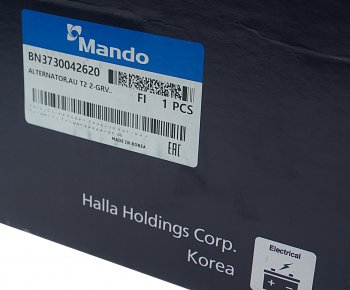 29 999 р. Генератор HYUNDAI Porter (65А,12V) MANDO MANDO bn3730042620  с доставкой в г. Керчь. Увеличить фотографию 5