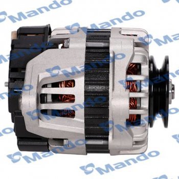 21 799 р. Генератор DAEWOO Matiz (98-) (0.81.0) CHEVROLET Spark (05-) (65A,12V) (клиновой шкив) MANDO MANDO bn60273  с доставкой в г. Керчь. Увеличить фотографию 5