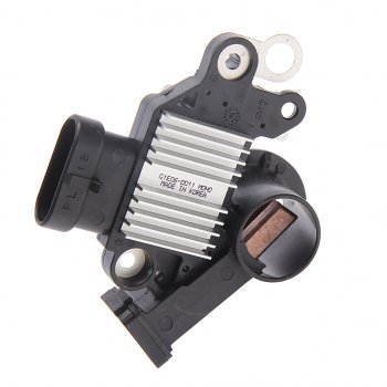 2 079 р. Регулятор CHEVROLET Aveo (02-),Lacetti (04-),Captiva (06-) (3PIN) (85А) напряжения генератора MANDO MANDO bn93740756  с доставкой в г. Керчь. Увеличить фотографию 1