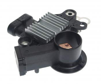 2 699 р. Регулятор CHEVROLET Aveo (02-),Lacetti (04-),Captiva (06-) (2PIN) (85A) напряжения генератора MANDO MANDO bn93740783 MANDO bn93740783  с доставкой в г. Керчь. Увеличить фотографию 2