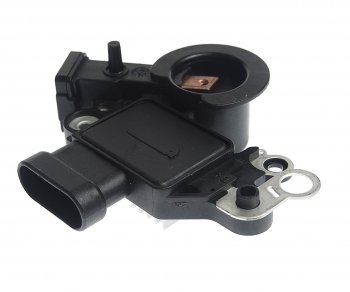 2 699 р. Регулятор CHEVROLET Aveo (02-),Lacetti (04-),Captiva (06-) (2PIN) (85A) напряжения генератора MANDO MANDO bn93740783 MANDO bn93740783  с доставкой в г. Керчь. Увеличить фотографию 3