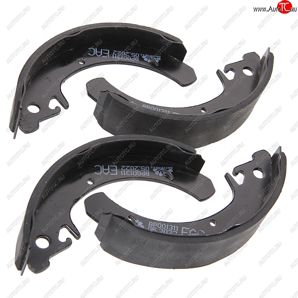 769 р. Колодки тормозные ВАЗ-2108-2115,1118 задние (4шт.) BESTPARTS BESTPARTS bp001311  с доставкой в г. Керчь