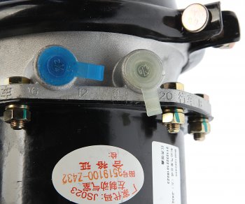 10 999 р. Энергоаккумулятор JAC N80,N90 КАМАЗ Компас-9 задний левый OE JAC bq01290430  с доставкой в г. Керчь. Увеличить фотографию 3
