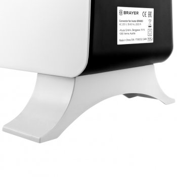 5 599 р. Конвектор 2.00кВт (25кв.м) напольный бело-черный BRAYER BRAYER br4883  с доставкой в г. Керчь. Увеличить фотографию 6