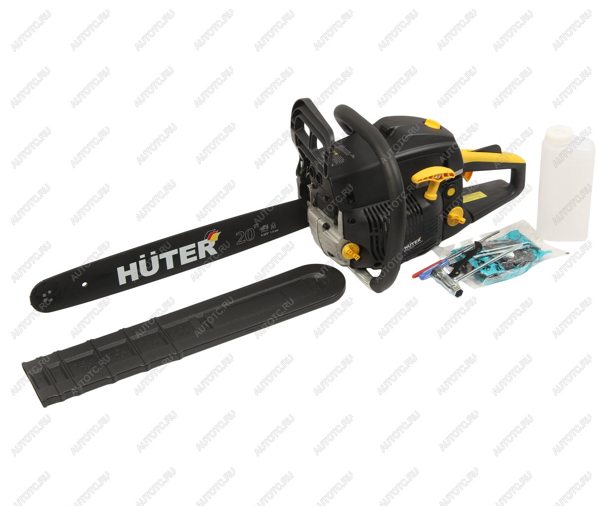 9 899 р. Бензопила 3.8 л.с.50.5см HUTER HUTER bs-52   с доставкой в г. Керчь