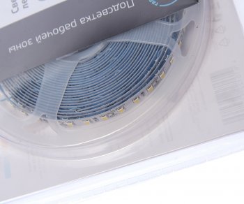 759 р. Лента светодиодная гибкая 10W 5м IP20 12V холодный белый (блистер) Basic GAUSS GAUSS bt040 GAUSS bt040  с доставкой в г. Керчь. Увеличить фотографию 2