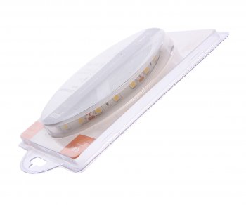 739 р. Лента светодиодная гибкая 10W 3м IP65 12V теплый белый (блистер) Basic GAUSS GAUSS bt050  с доставкой в г. Керчь. Увеличить фотографию 2