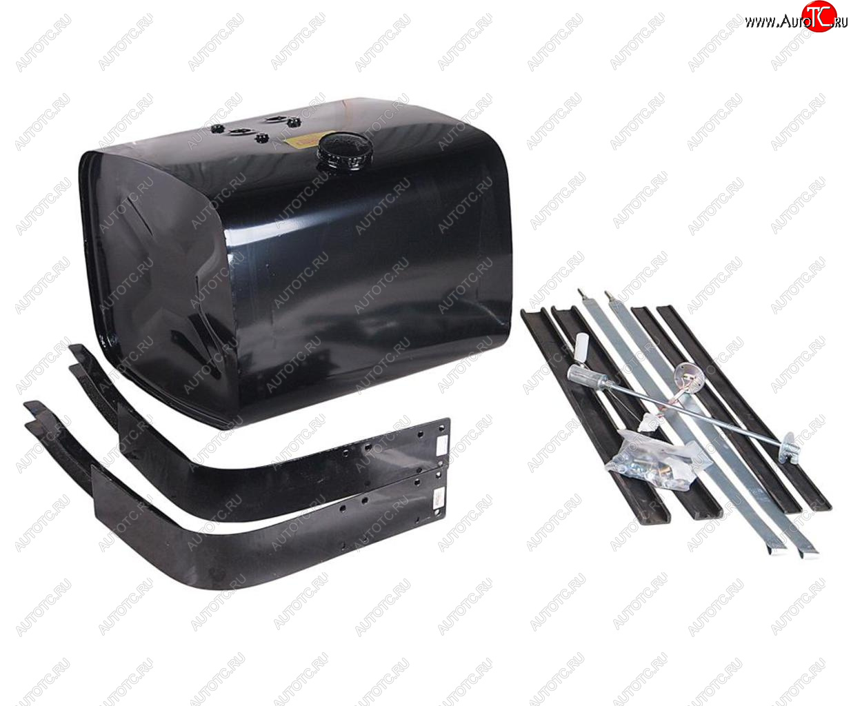 21 349 р. Бак топливный КАМАЗ 210л (530х650х690) с комплектом для установки+РТИ в сборе БАКОР БАКОР btb210pk2-po  с доставкой в г. Керчь