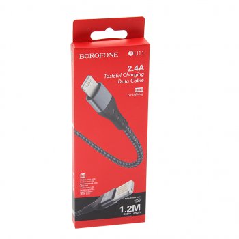 164 р. Кабель micro USB 1.2м черный BOROFONE BOROFONE bu11 black  с доставкой в г. Керчь. Увеличить фотографию 2