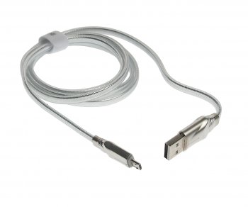 281 р. Кабель micro USB 1.2м серый BOROFONE BOROFONE bu12 silver  с доставкой в г. Керчь. Увеличить фотографию 1
