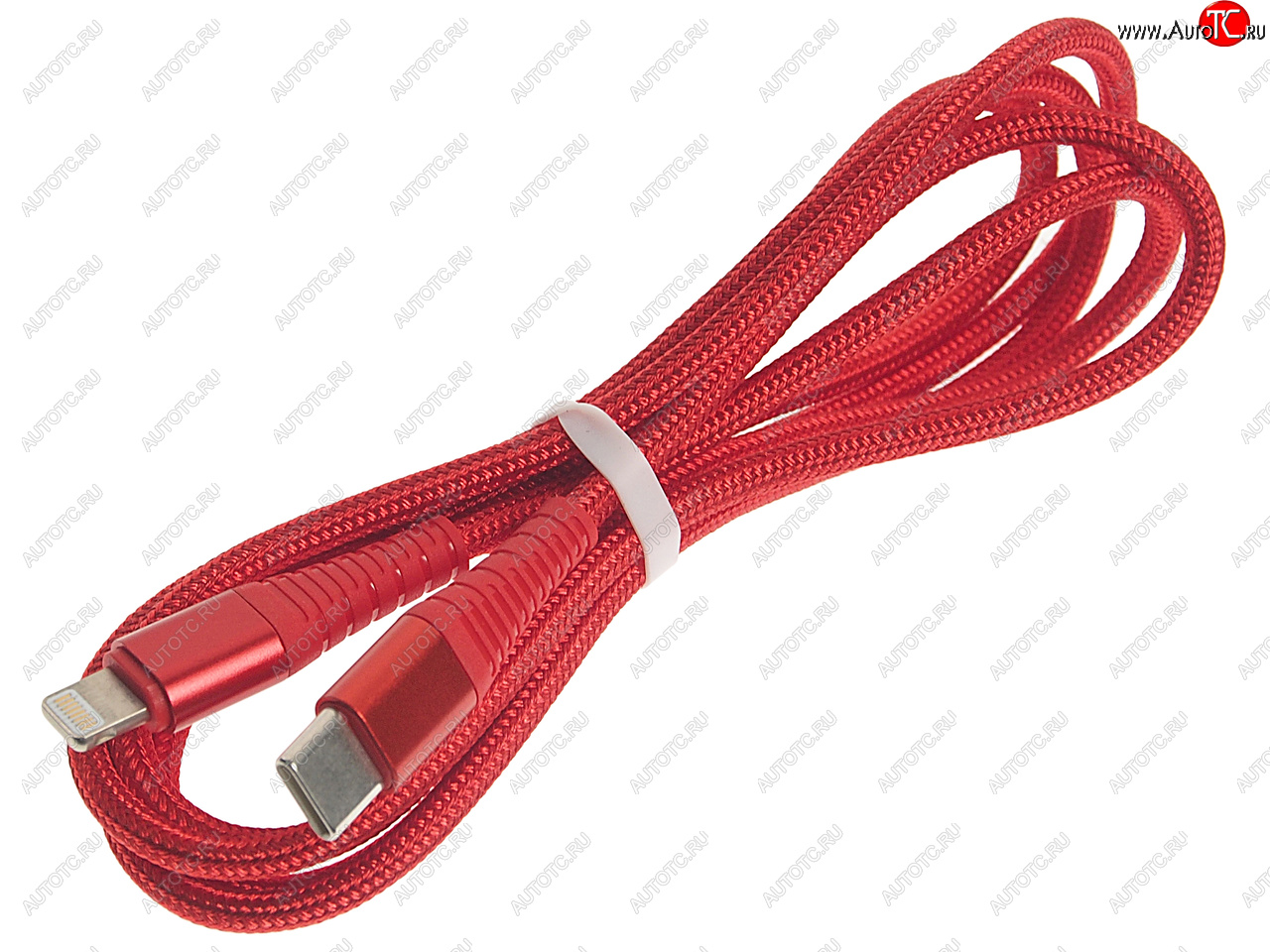 349 р. Кабель iPhone (5-)-USB Type C 1м красный BOROFONE BOROFONE bu27 red BOROFONE bu27 red  с доставкой в г. Керчь