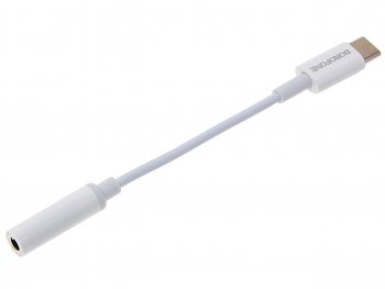 299 р. Переходник USB Type C на jack 3.5 белый BOROFONE BOROFONE bv13 white  с доставкой в г. Керчь. Увеличить фотографию 2