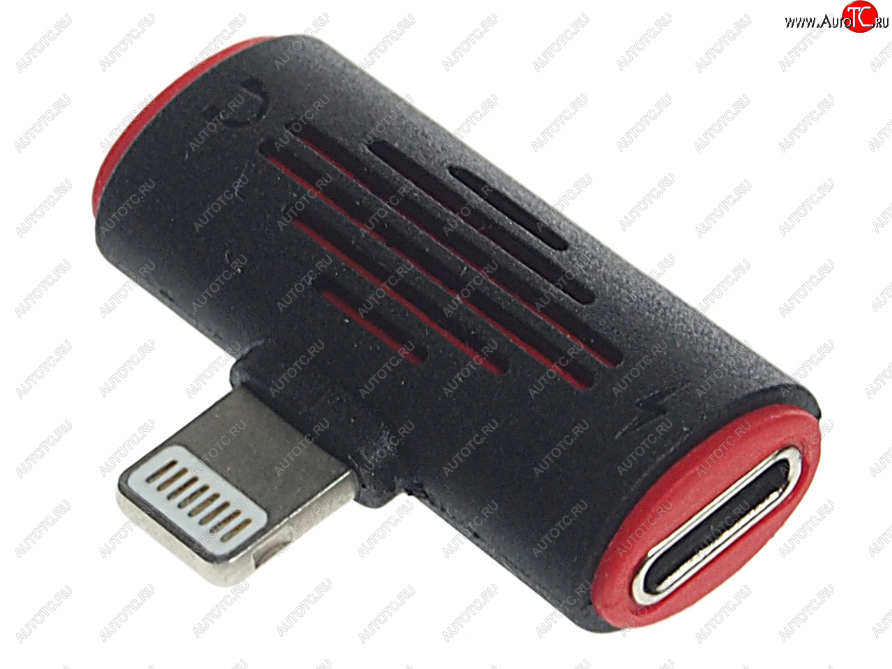 274 р. Переходник iPhone (5-) на 2 iPhone (5-) черный BOROFONE BOROFONE bv6 black  с доставкой в г. Керчь