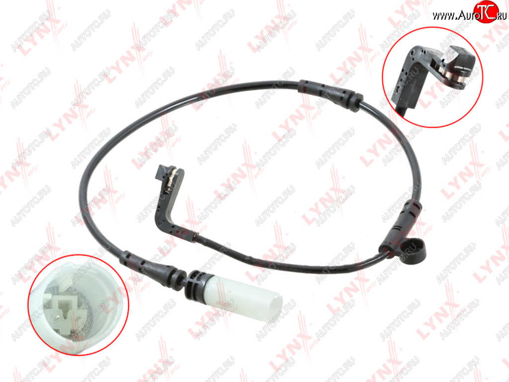 639 р. Датчик износа тормозных колодок BMW 5 (E60,E61),6 (E63,E64) передний LYNX LYNX bw1019  с доставкой в г. Керчь